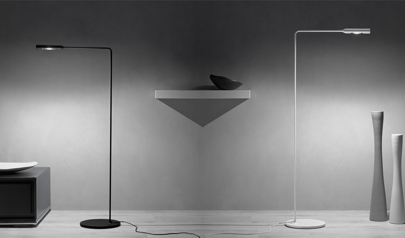 Flo Floor / Flo Lounge Floor Lamp by Lumina Lamps