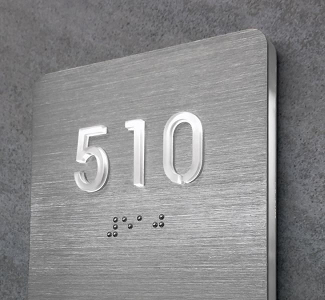 Led Room Numbers Lighted by Luxello LED Signage Led Room Numbers Lighted by Luxello LED Signage