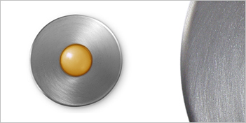 Simple Led Doorbell Button Brushed by Luxello Door Bells