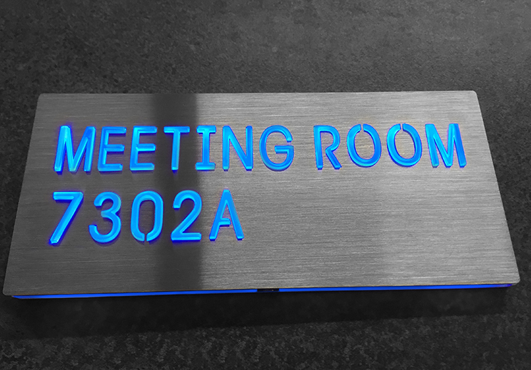 LED Directional Room Signage by Luxello LED Signage LED Directional Room Signage by Luxello LED Signage