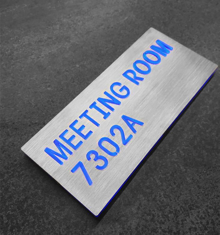 LED Directional Room Signage by Luxello LED Signage LED Directional Room Signage by Luxello LED Signage