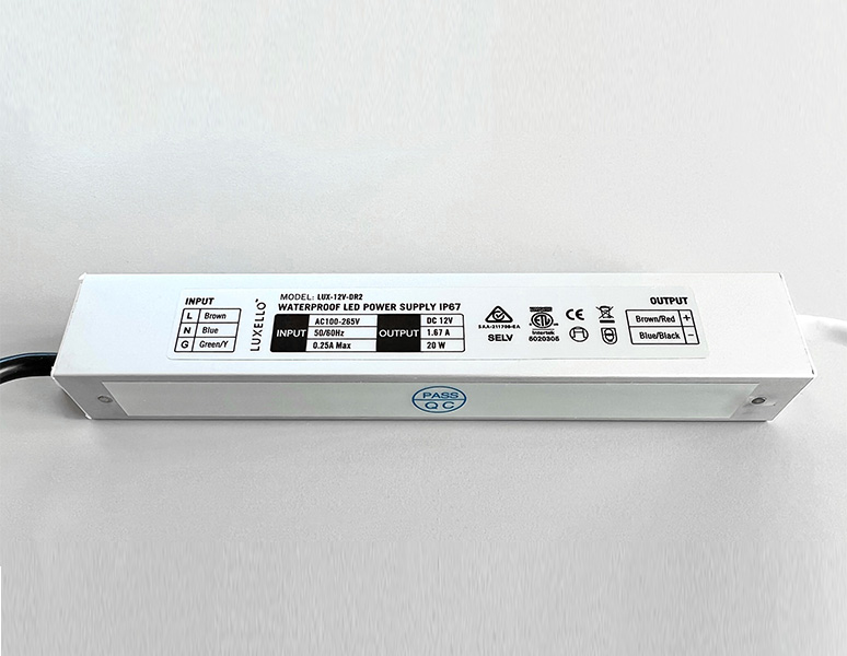 LED 12V IP67 Power Supply by Luxello LED Signage LED 12V IP67 Power Supply by Luxello LED Signage