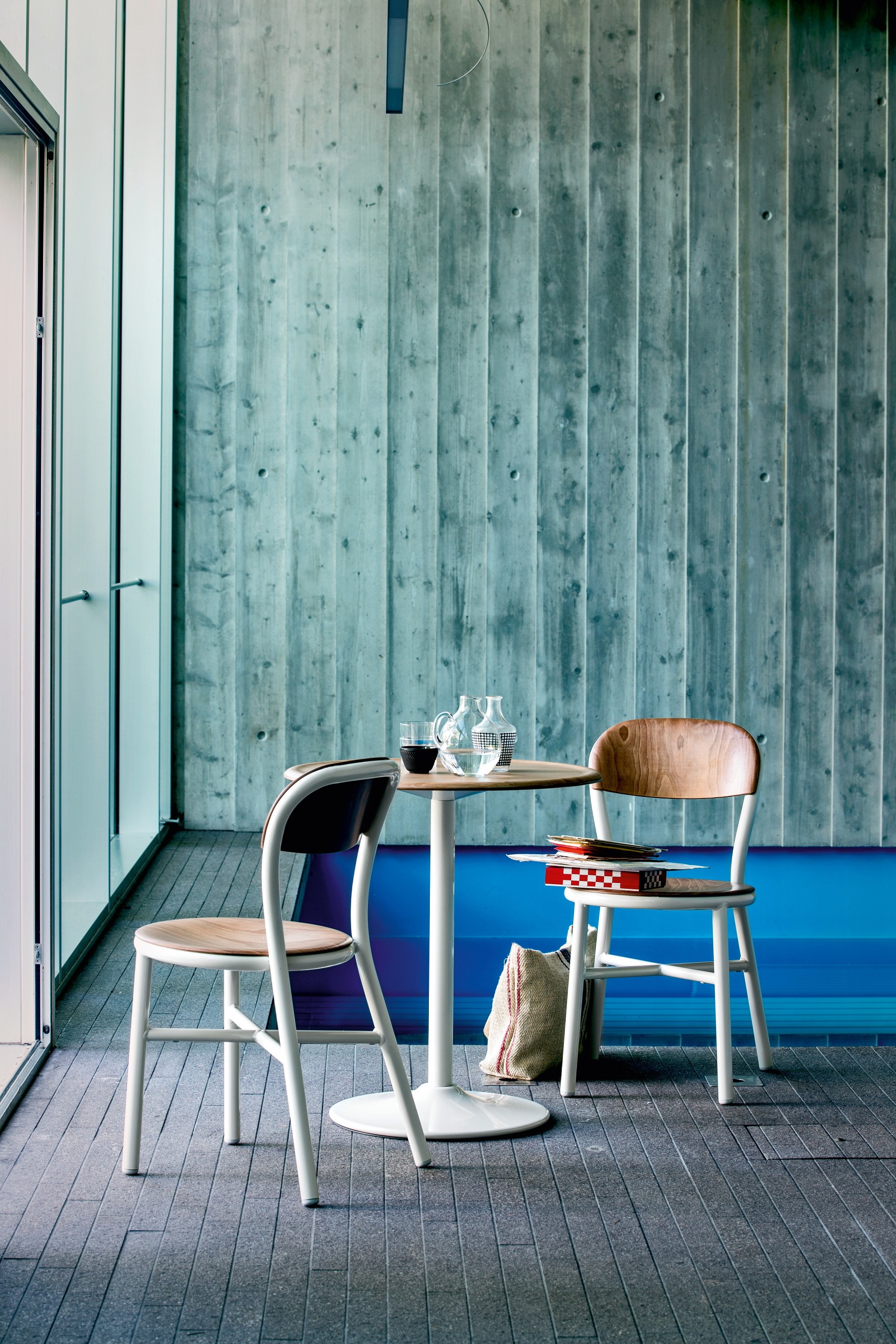 Pipe Wood Stacking Chair by Magis Chairs Pipe Wood Stacking Chair by Magis Chairs