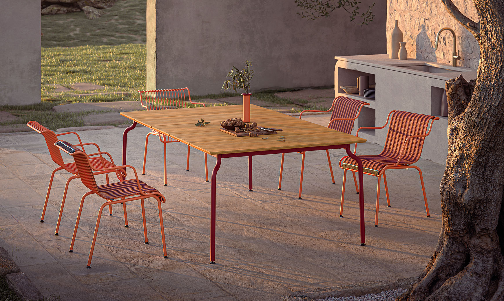 South Teak Table by Magis Tables South Teak Table by Magis Tables