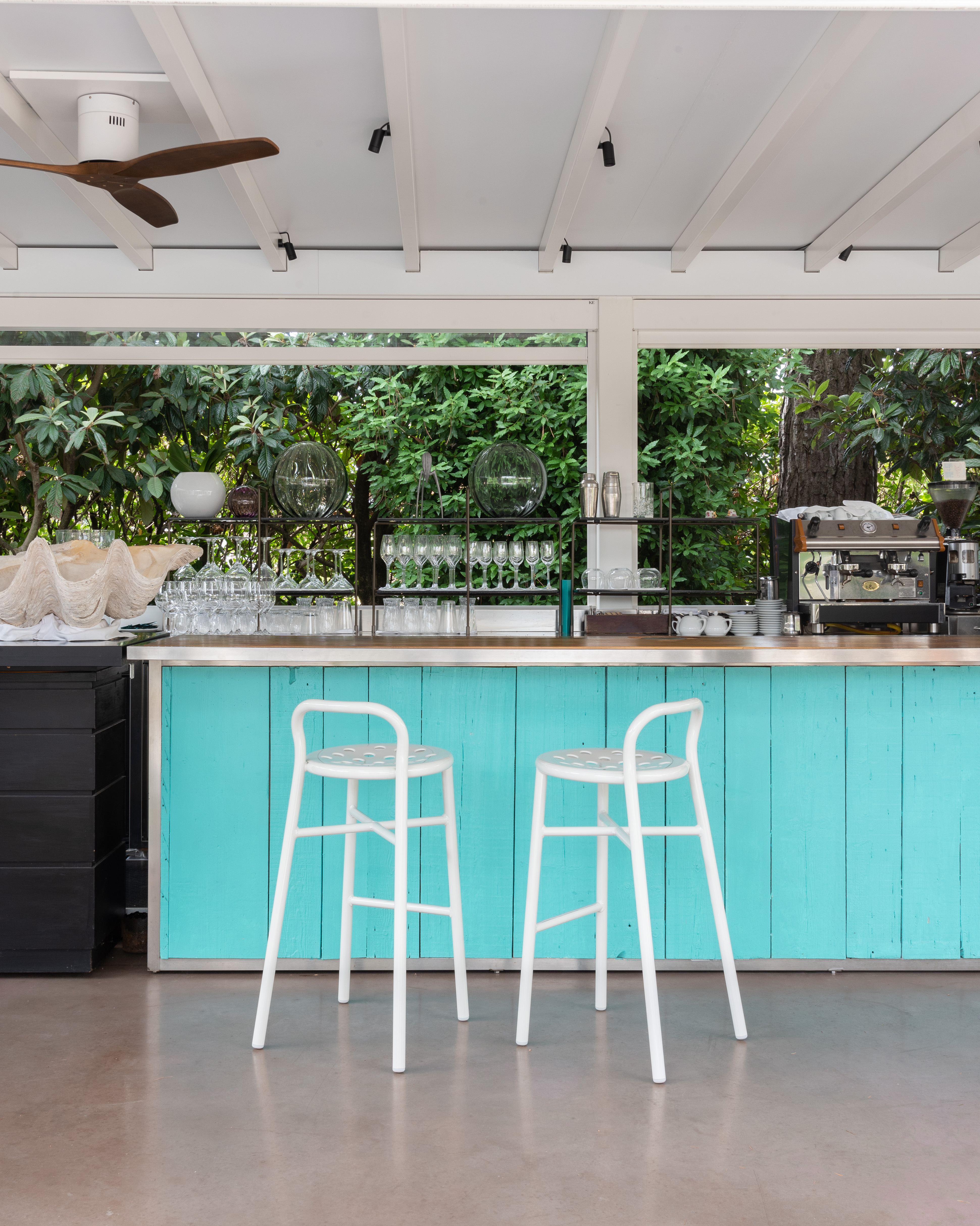 Pipe Bar Stool by Magis Stool Pipe Bar Stool by Magis Stool
