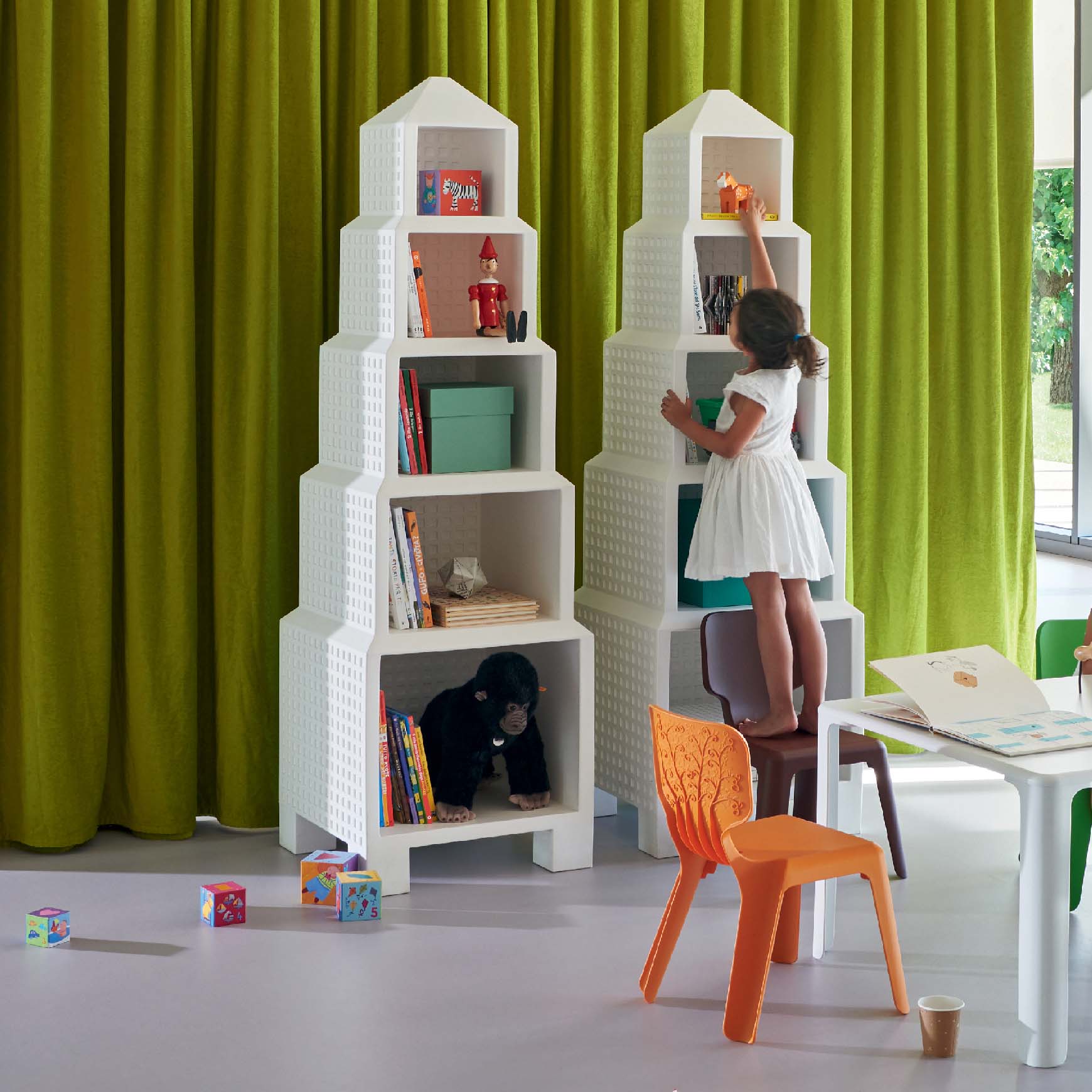 Downtown Bookcase by Magis Home Accessories Downtown Bookcase by Magis Home Accessories