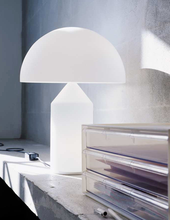 Atollo 235 Table Lamp by Oluce Lamps Atollo 235 Table Lamp by Oluce Lamps