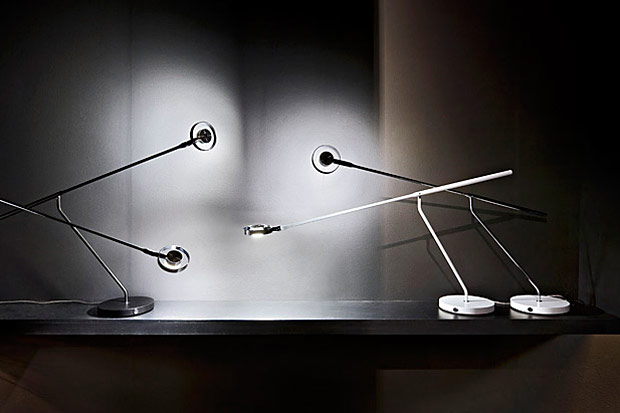 Lutz 290 Table Lamp by Oluce Lamps Lutz 290 Table Lamp by Oluce Lamps