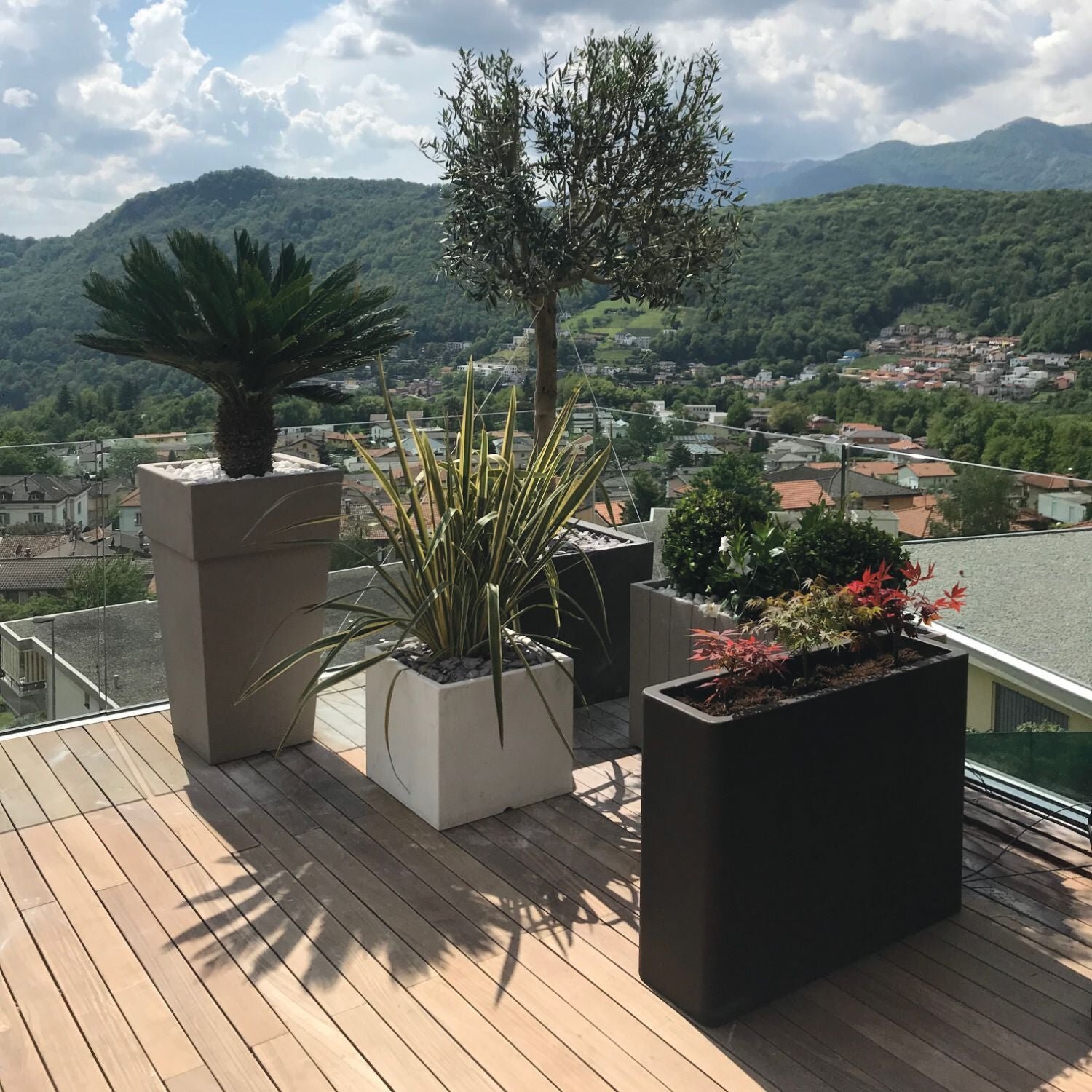 Vaso Rettangolare Planter by Serralunga Planters Square Vaso Rettangolare Planter by Serralunga Planters Square