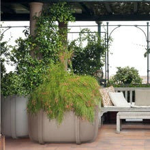 Cassero Outdoor Planters by Serralunga Planters Round Cassero Outdoor Planters by Serralunga Planters Round