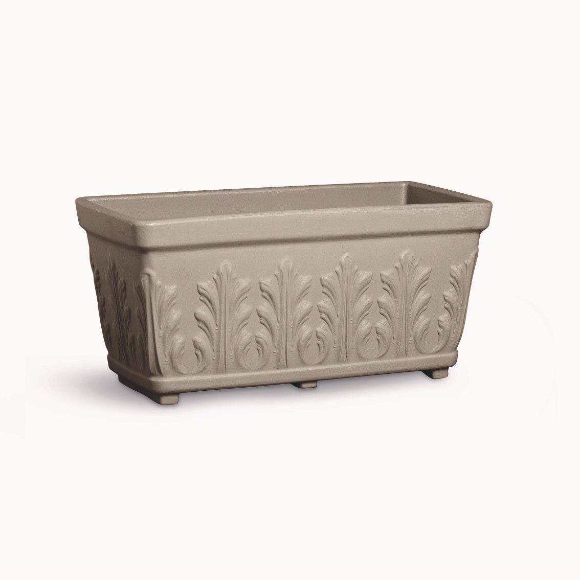 Decorati - Cassetta Fogliata Planter by Serralunga Planters Decorati - Cassetta Fogliata Planter by Serralunga Planters