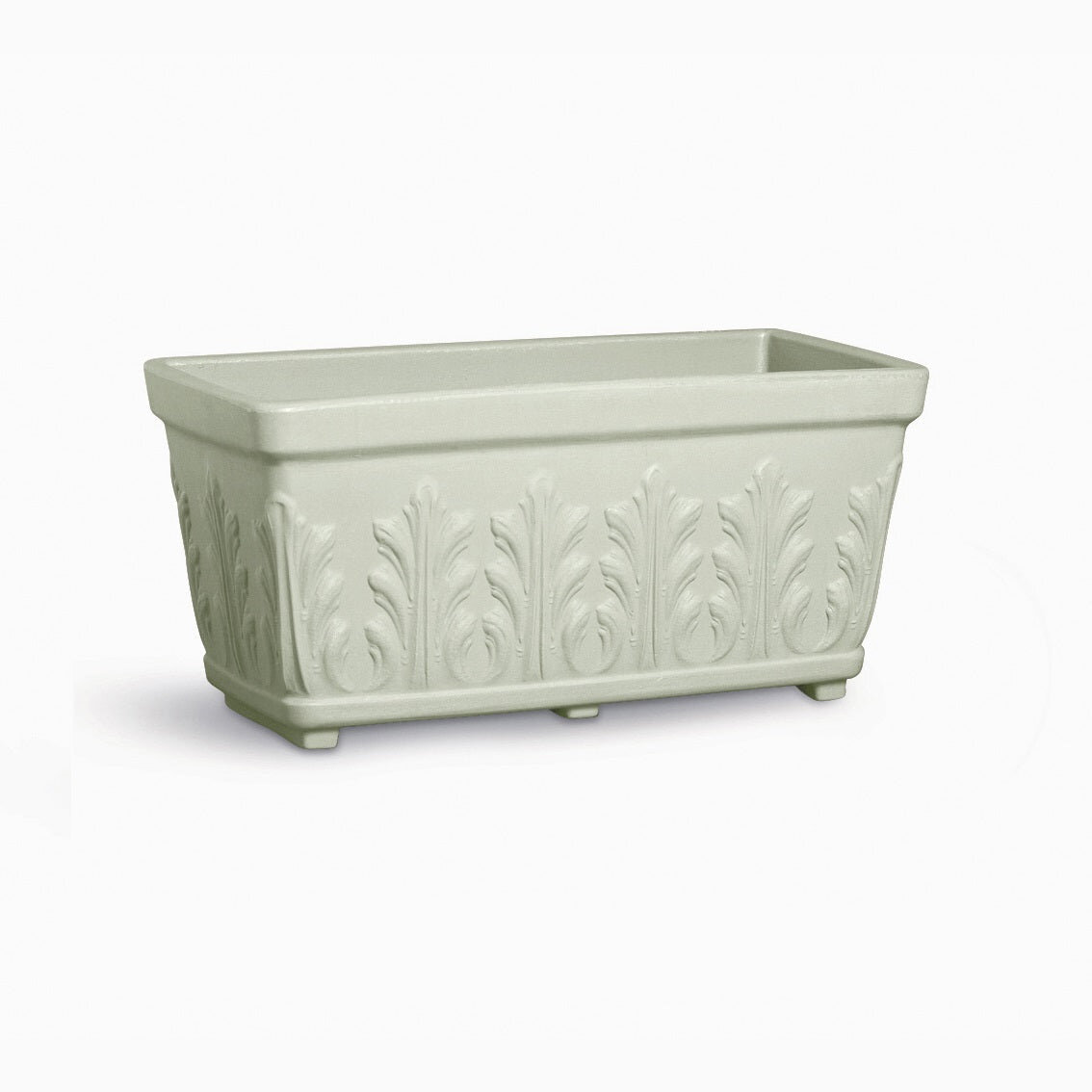Decorati - Cassetta Fogliata Planter by Serralunga Planters Decorati - Cassetta Fogliata Planter by Serralunga Planters