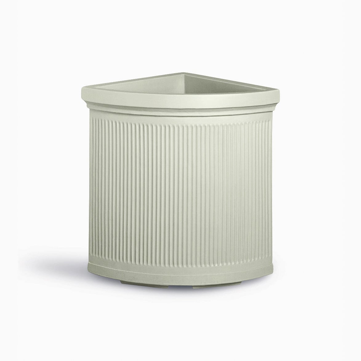 Millerighe Angolo Planter by Serralunga Planters Round Millerighe Angolo Planter by Serralunga Planters Round