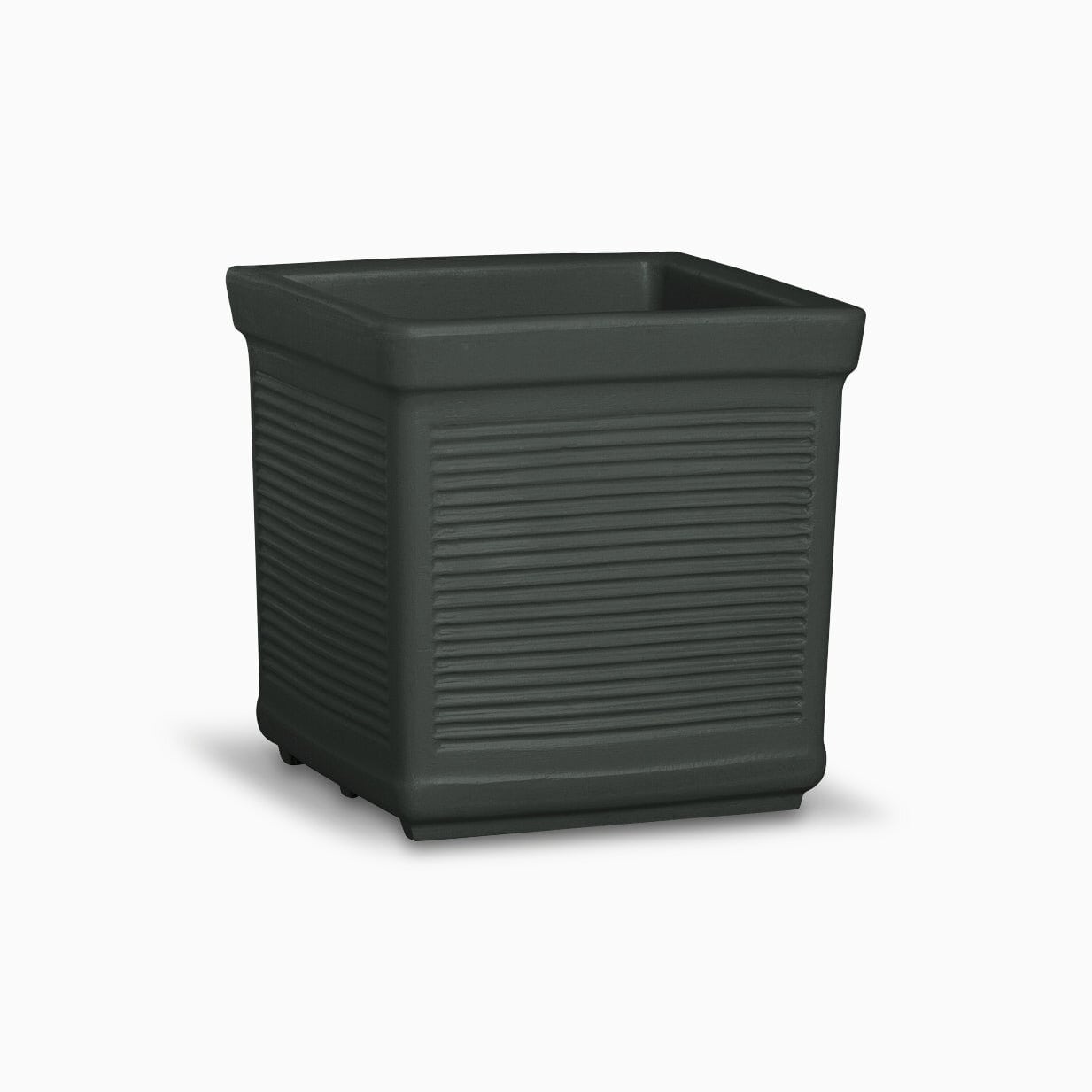 Millerighe Quadrato Planter by Serralunga Planters Square Millerighe Quadrato Planter by Serralunga Planters Square
