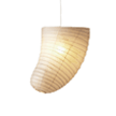 Noguchi  Ceiling VB13-P Lamp by Akari Pendant Lamps