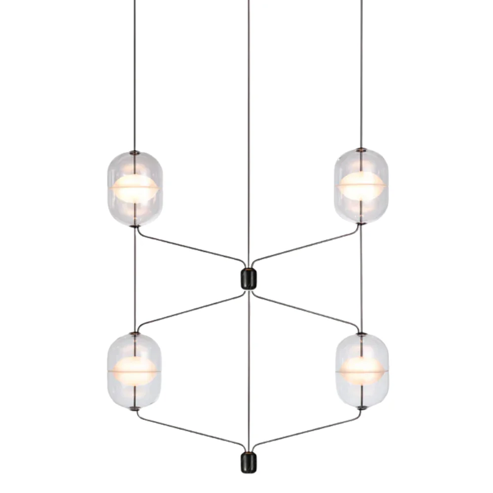 Indre Linear Pendant Lamp C1 by Rakumba Pendant Lamps