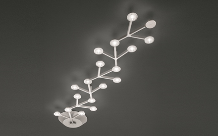ARTEMIDE | LED NET LINE 125 CEILING LAMP