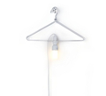 Clothes Hanger Lamp