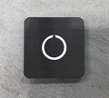 Luxello Square Modern Doorbell Button